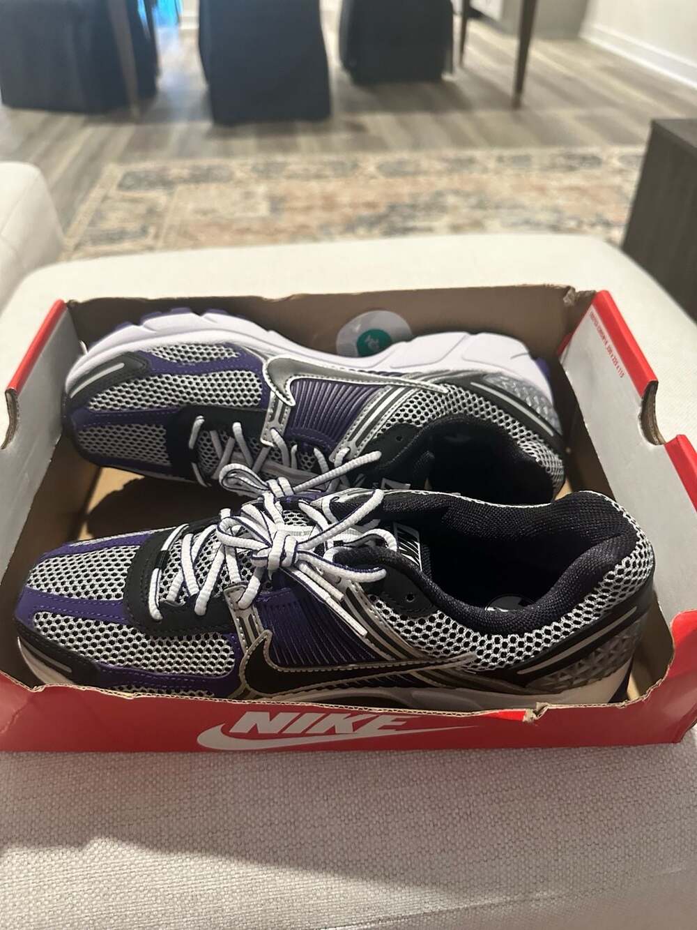 Nike Zoom Vomero 5 Metallic Silver Court Purple